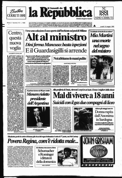 Il lunedì de La repubblica